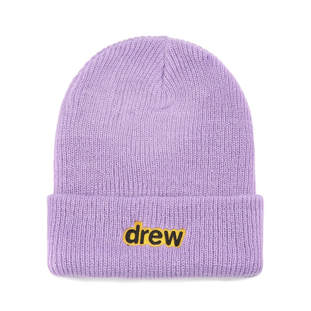Drew House Secret Soft Rib Beanie - Lavender
